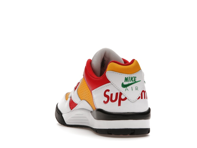 Nike Cross Trainer Low Supreme White Yellow Red