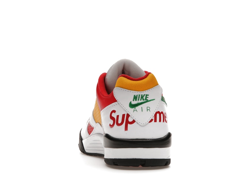 Nike Cross Trainer Low Supreme White Yellow Red