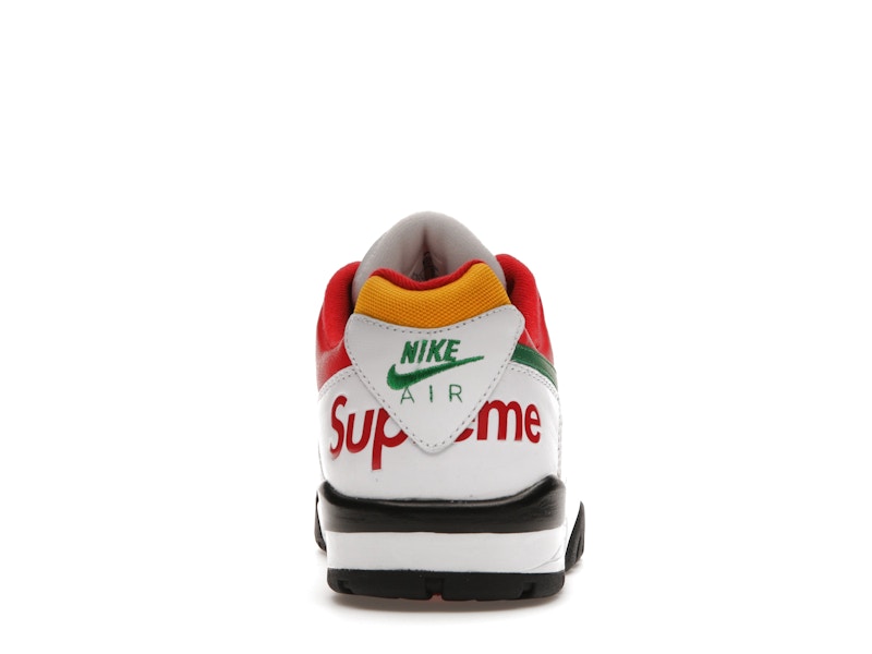 Nike Cross Trainer Low Supreme White Yellow Red