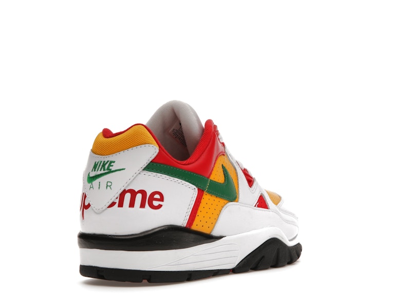 Nike Cross Trainer Low Supreme White Yellow Red