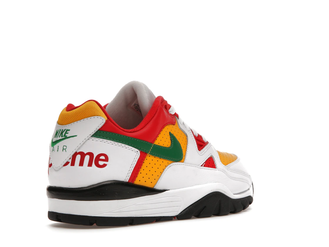 Nike Cross Trainer Low Supreme White Yellow Red