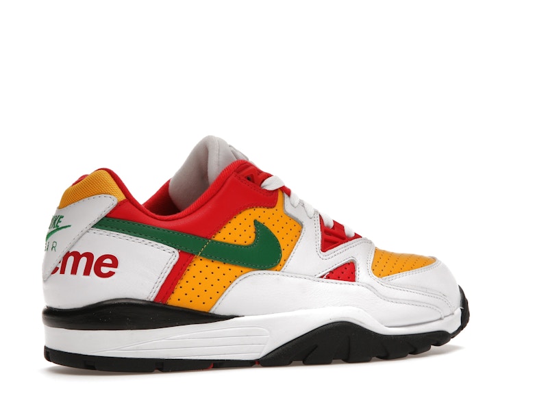 Nike Cross Trainer Low Supreme White Yellow Red