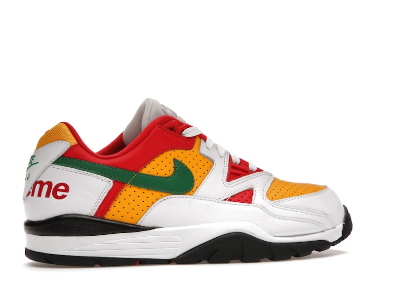 Nike Cross Trainer Low Supreme White Yellow Red