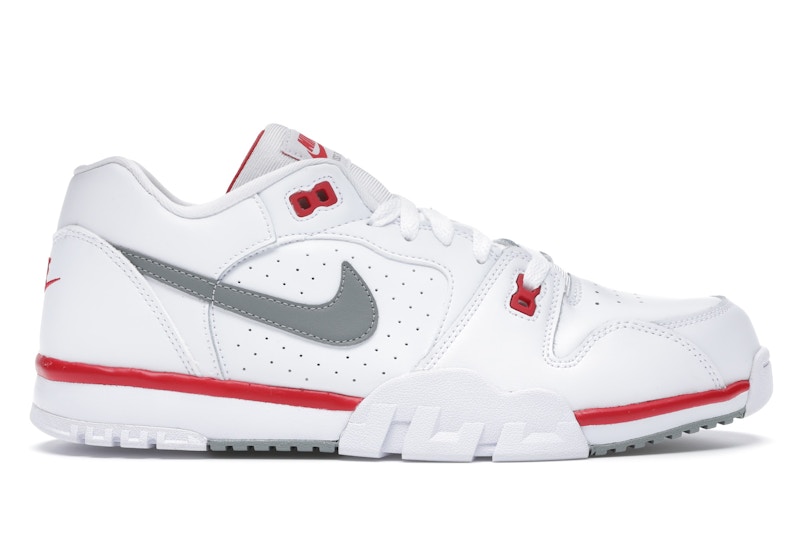 Nike Cross Trainer Low White Red Grey Men s CQ9182 100 GB