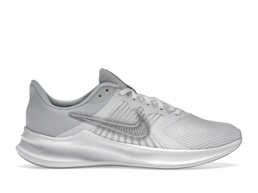 Nike Downshifter 11 Weiß Metallic Silber (Damen) 0