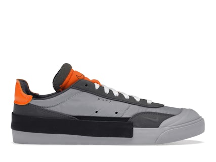 Nike Drop Type Lx Wolf Grey Total Orange Men's AV6697-002 US