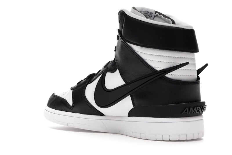 Nike dunk high black and white stockx Clearance