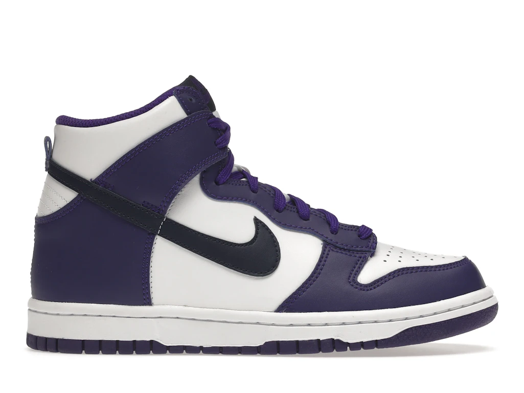 Nike Dunk High Electro Purple Midnght Navy (GS) 0