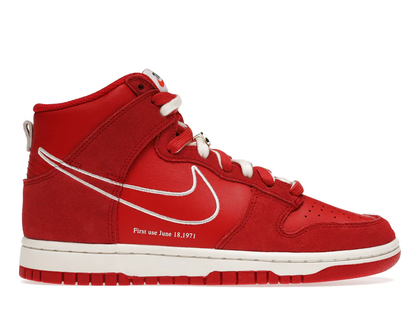 Nike Dunk High First Use Red 0