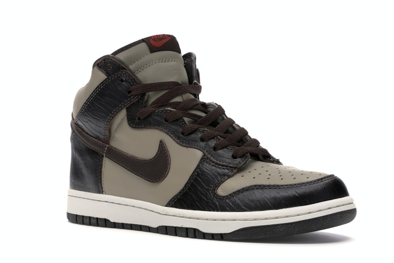 Nike Dunk High Khaki Baroque Brown