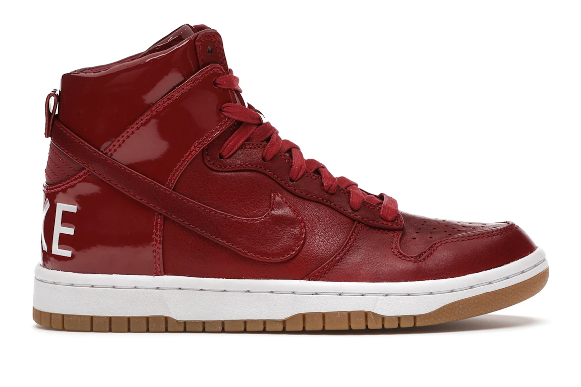 Nike Dunk High Lux Gym Red 0