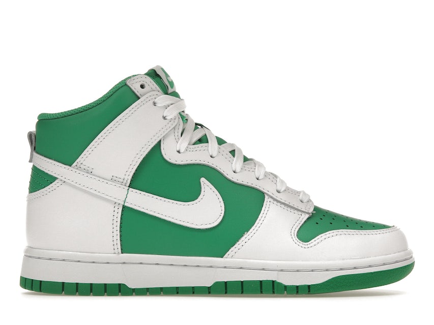 green nike shoes