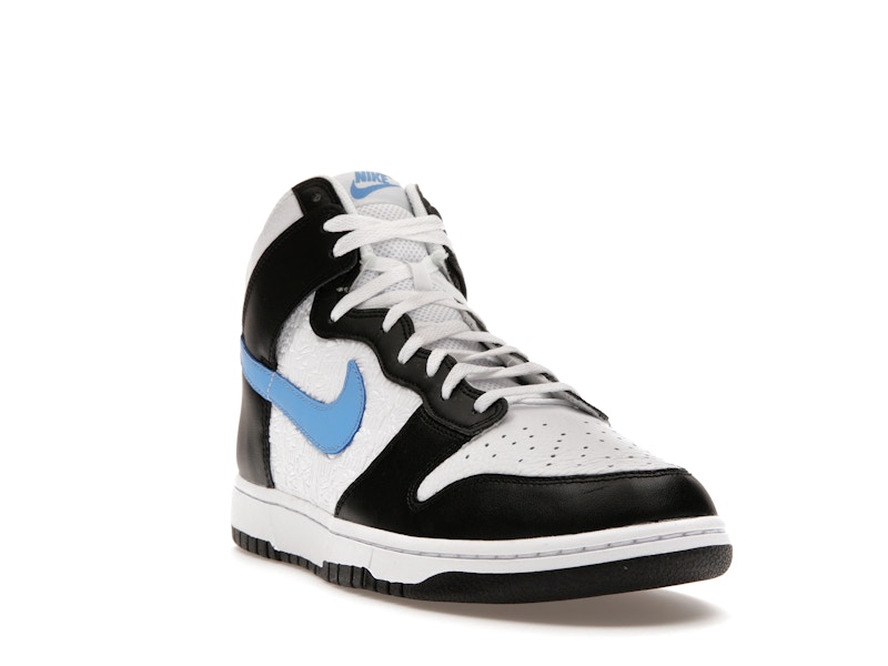 Nike Dunk High Retro FLC Black University Blue White