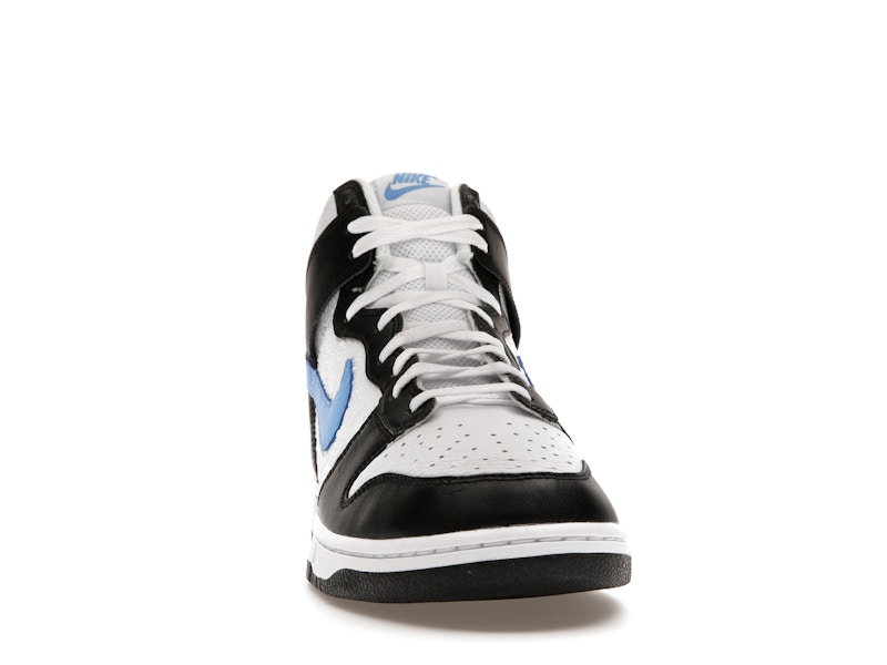 Nike Dunk High Retro FLC Black University Blue White