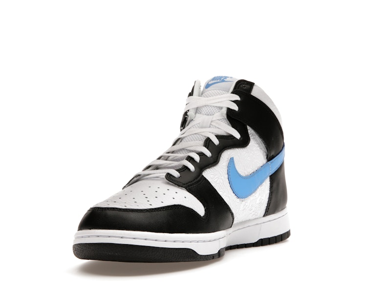Nike Dunk High Retro FLC Black University Blue White