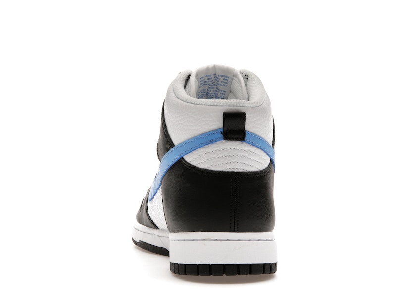 Nike Dunk High Retro FLC Black University Blue White