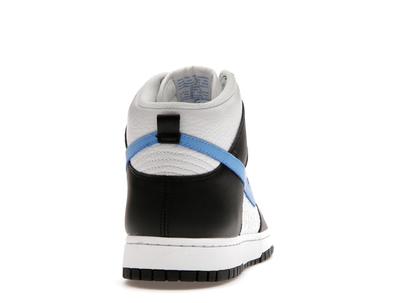 Nike Dunk High Retro FLC Black University Blue White