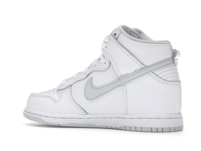 Pure platinum dunk high stockx clearance