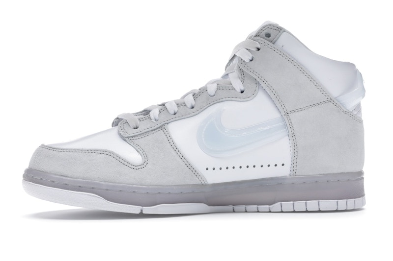 Pure platinum dunk high stockx clearance