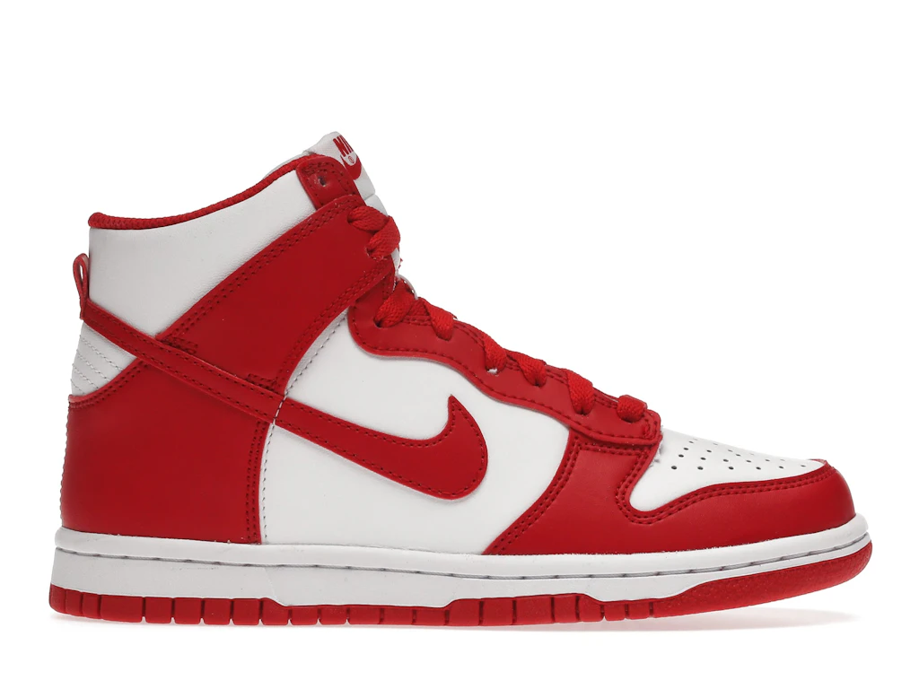 Nike Dunk High Championship White Red (GS) 0