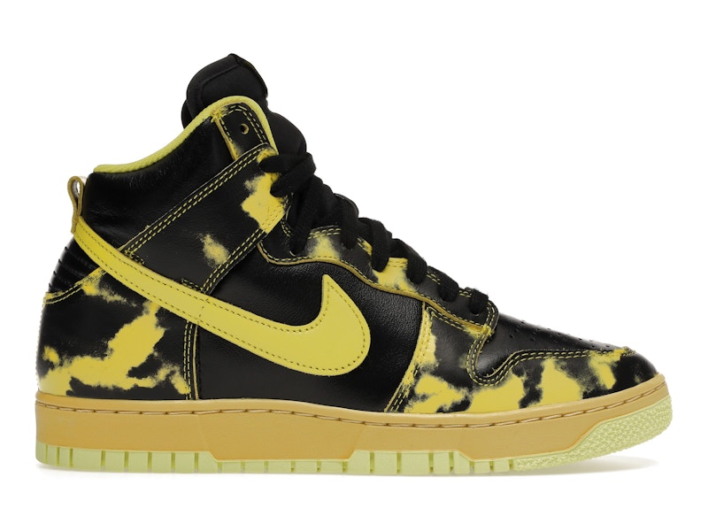 NIKE DUNK HI 1985 SP BLACK/YELLOW - 靴