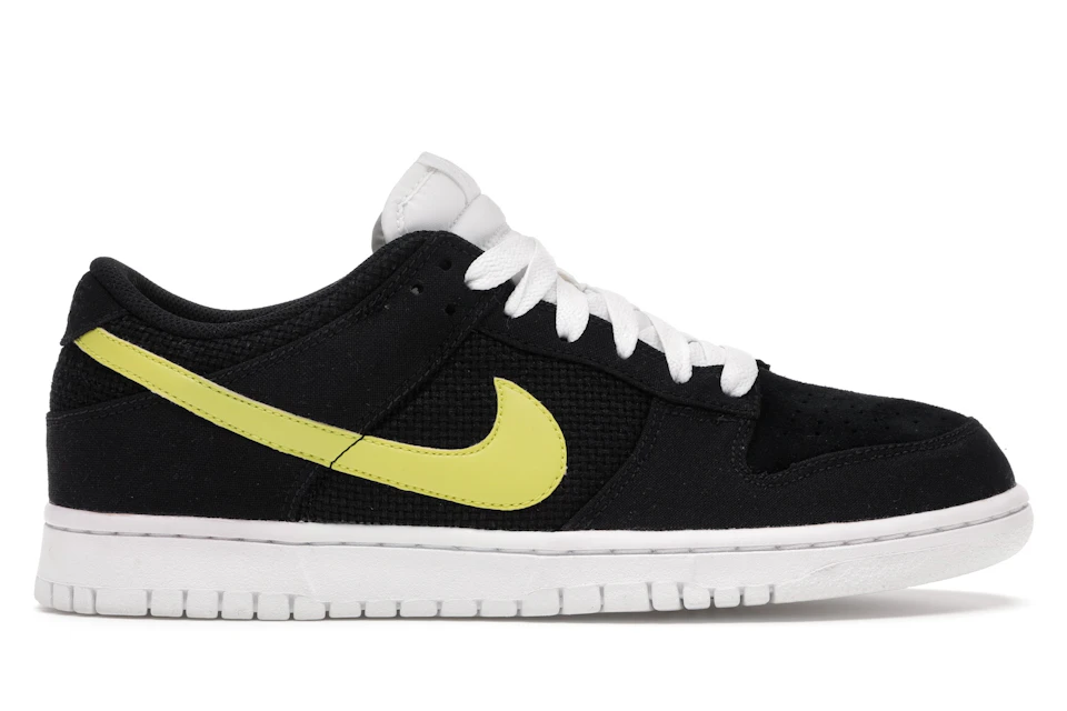 Nike Dunk Low Black Electrolime White 0