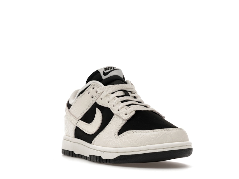 Nike Dunk Low Embossed Black Sail (Women's)