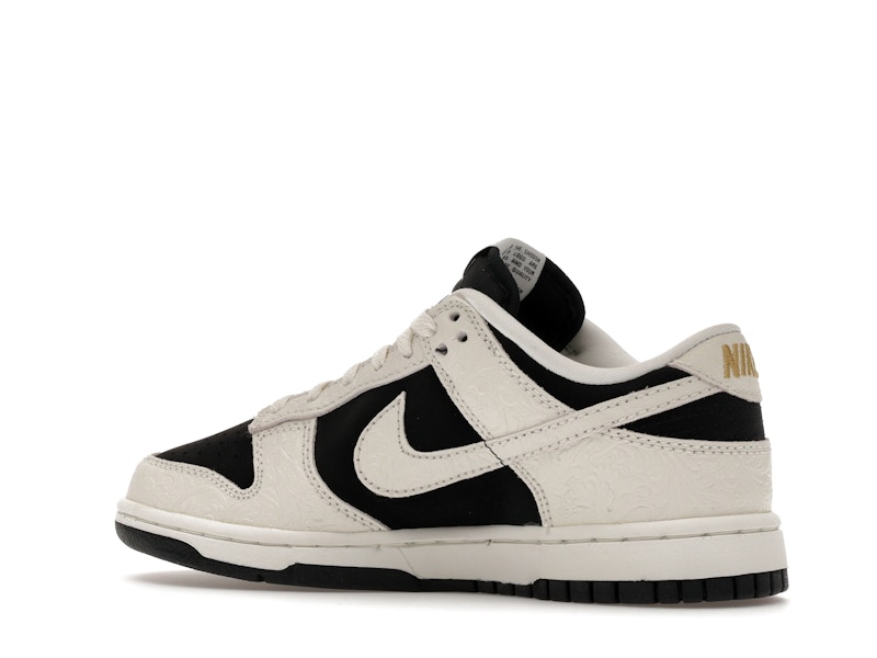 Nike Dunk Low Embossed Black Sail (Women's)