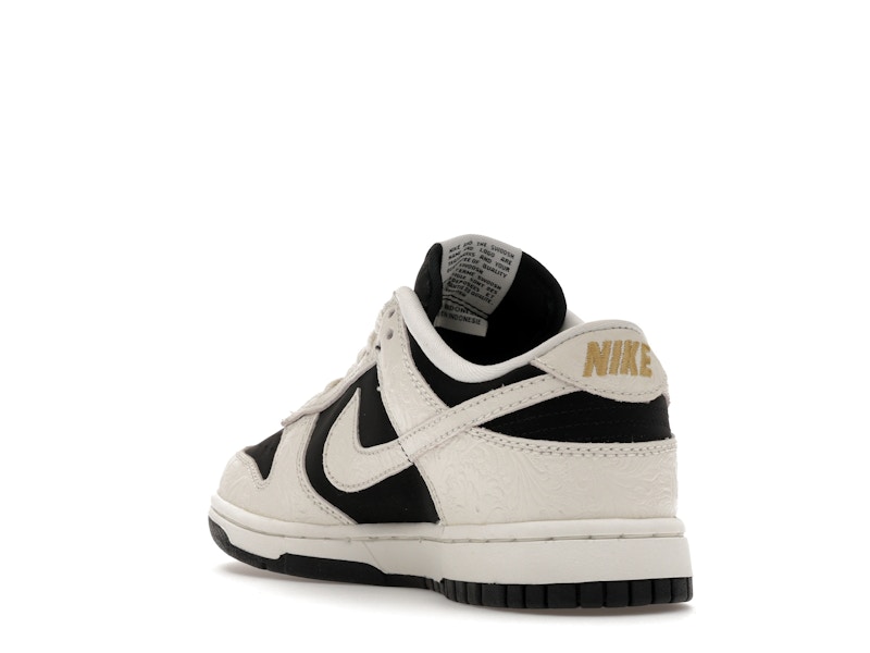 Nike Dunk Low Embossed Black Sail (Women's)