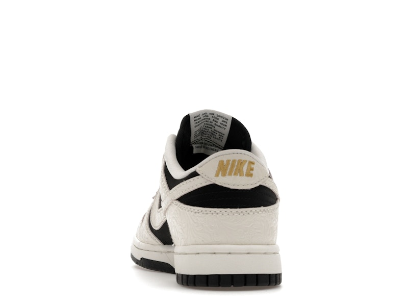 Nike Dunk Low Embossed Black Sail (Women's)