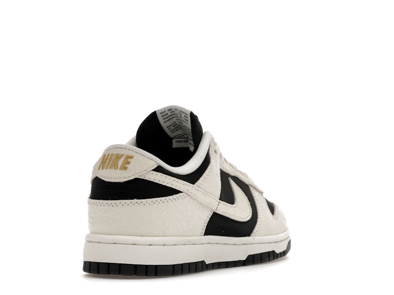 Nike Dunk Low Embossed Black Sail (Women's)