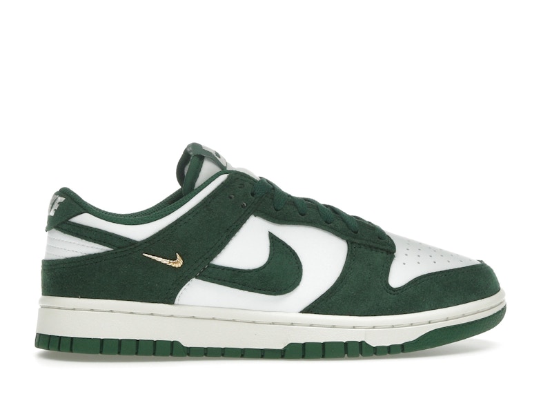 Nike Dunk Low Gorge Green Gold Mini Swoosh (Women's)