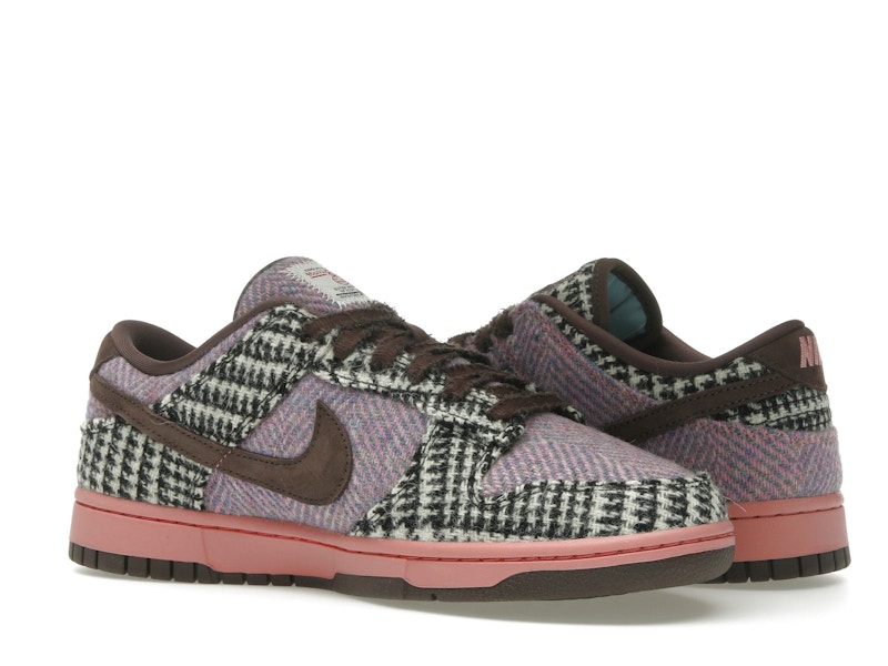 Nike Dunk Low Harris Tweed Purple Pink (Women's)