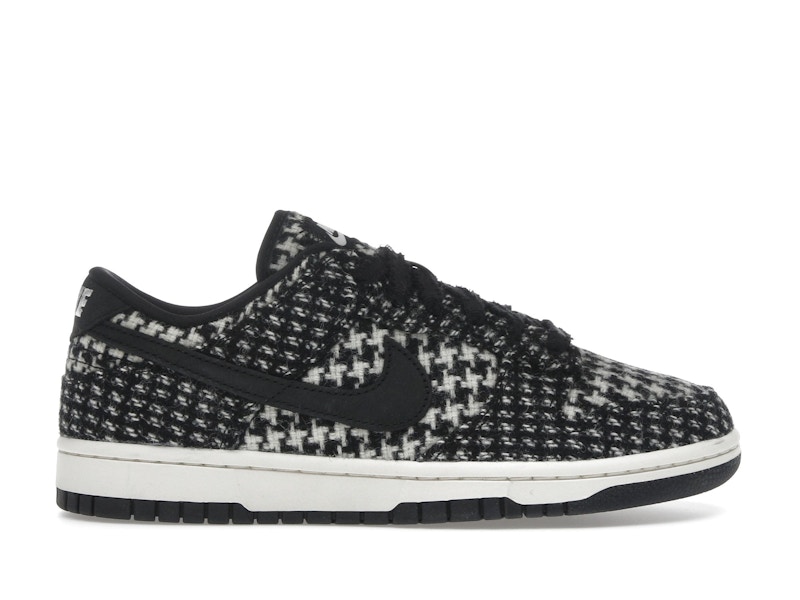 Nike Dunk Low Harris Tweed White Black Multi (Women's