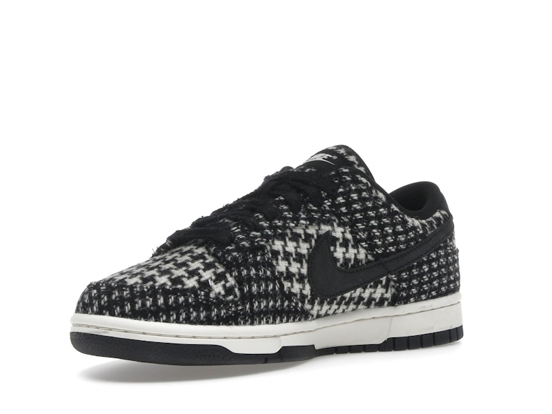 Nike Dunk Low Harris Tweed White Black Multi (Women's)
