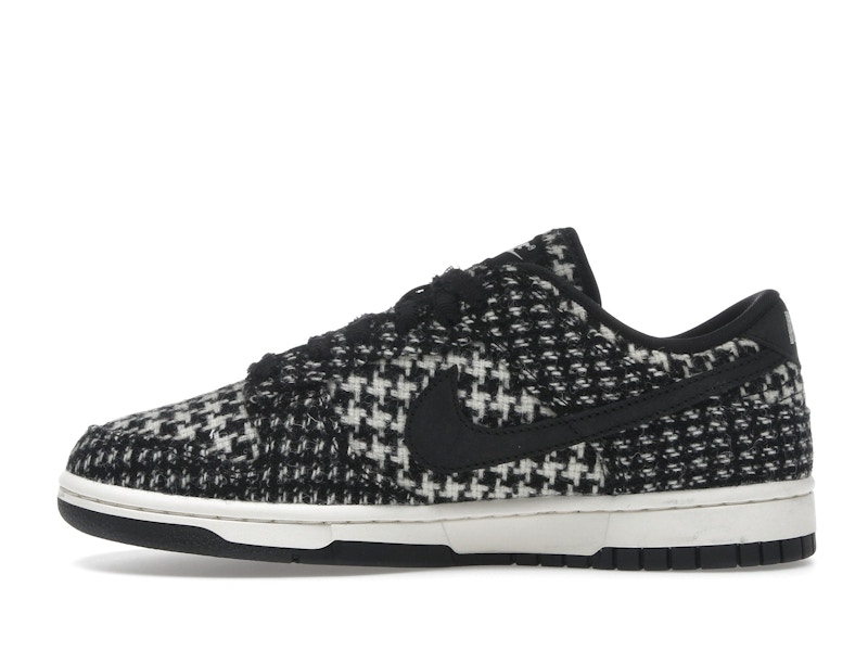 Nike Dunk Low Harris Tweed White Black Multi (Women's)