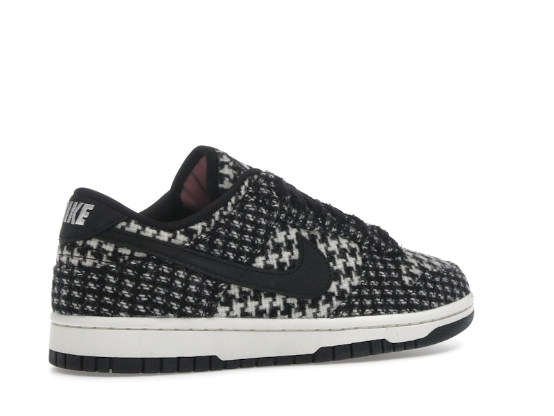 Nike Dunk Low Harris Tweed White Black Multi (Women's)