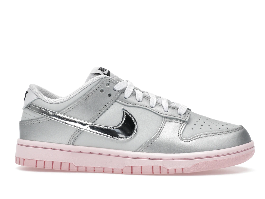 Nike Dunk Low LX Metallic Silver Pink Foam (Women's)