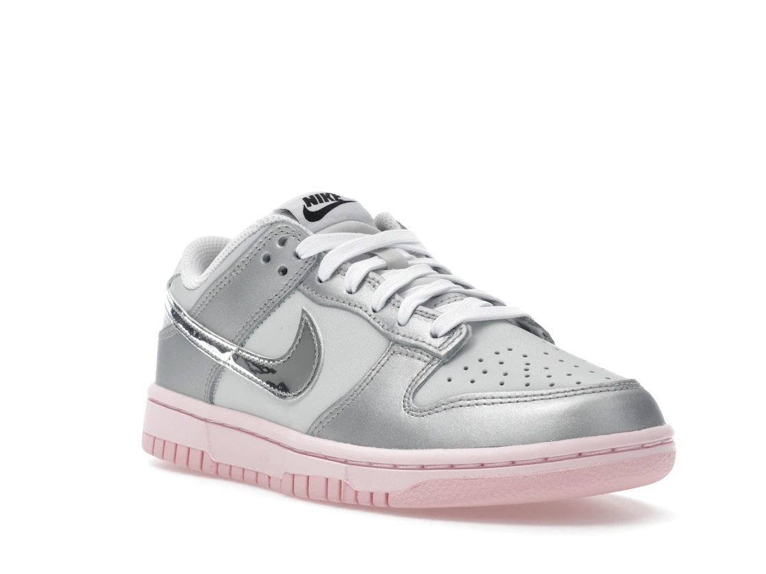 Nike Dunk Low LX Metallic Silver Pink Foam (Women's)