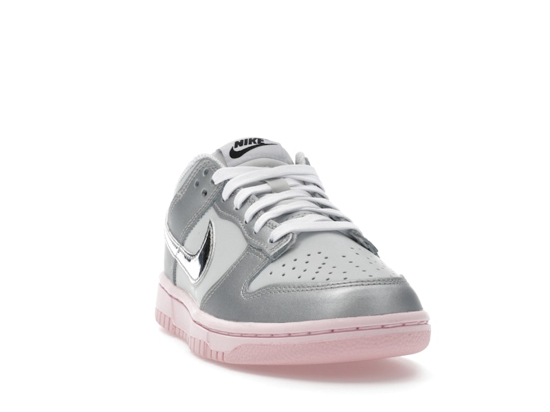 Nike Dunk Low LX Metallic Silver Pink Foam (Women's)