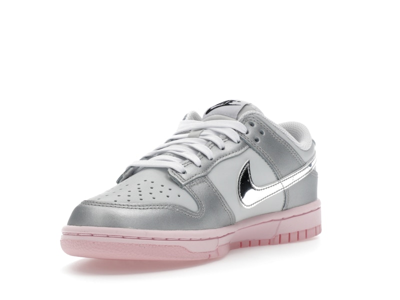 Nike Dunk Low LX Metallic Silver Pink Foam (Women's)