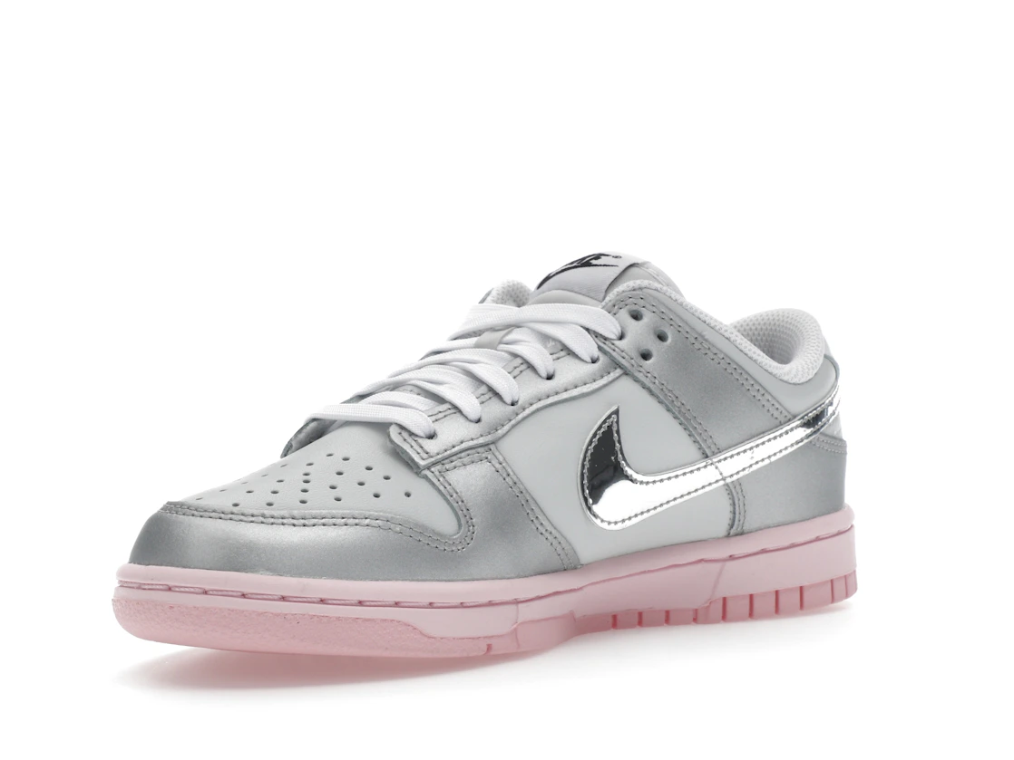 Nike Dunk Low LX Metallic Silver Pink Foam (Women's)