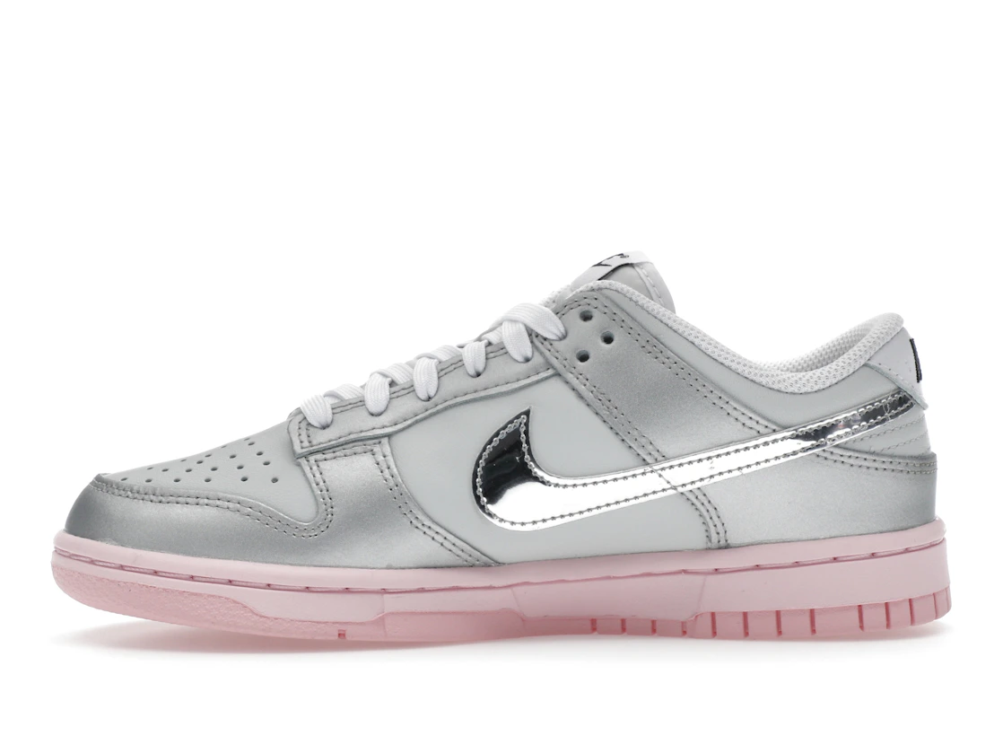 Nike Dunk Low LX Metallic Silver Pink Foam (Women's)