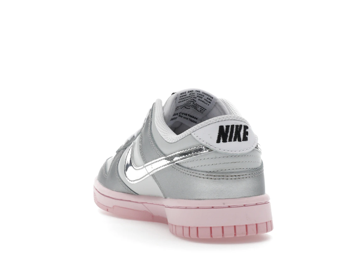 Nike Dunk Low LX Metallic Silver Pink Foam (Women's)