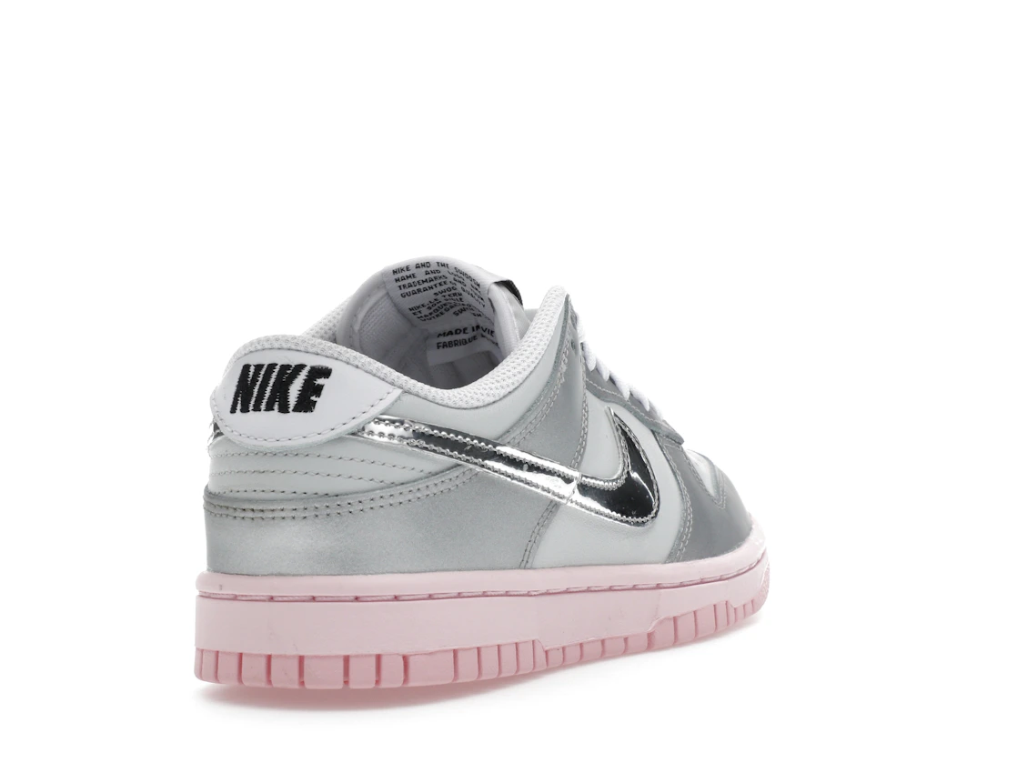 Nike Dunk Low LX Metallic Silver Pink Foam (Women's)