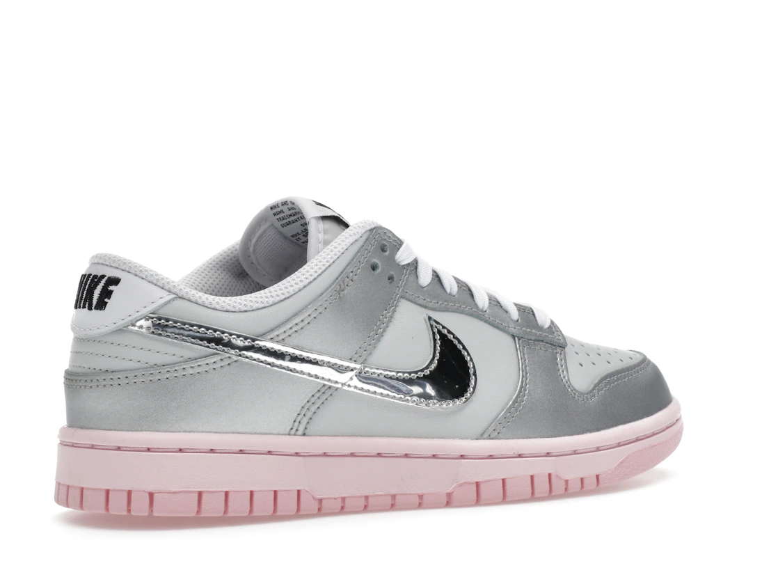Nike Dunk Low LX Metallic Silver Pink Foam (Women's)
