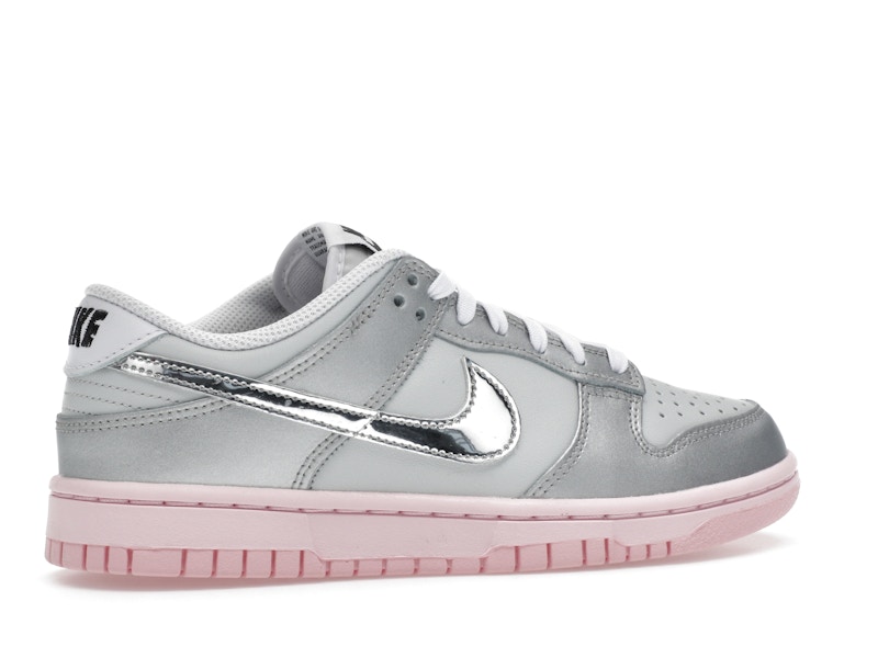 Nike Dunk Low LX Metallic Silver Pink Foam (Women's)