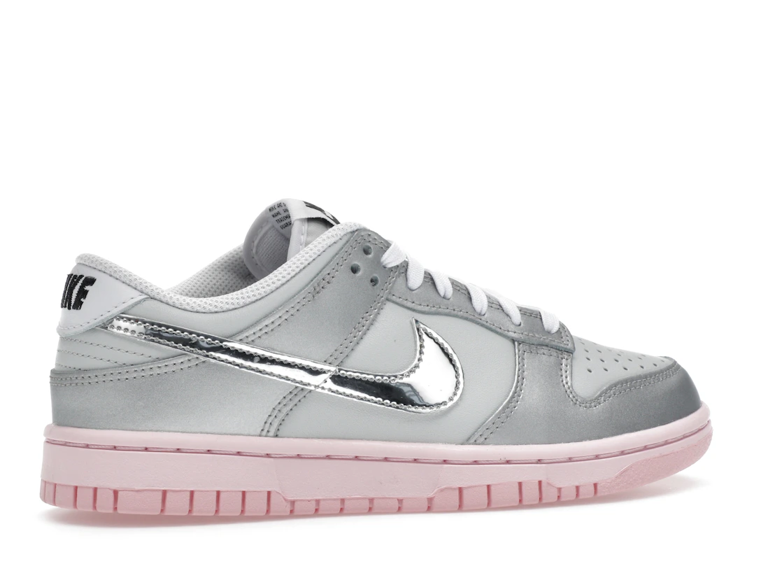 Nike Dunk Low LX Metallic Silver Pink Foam (Women's)