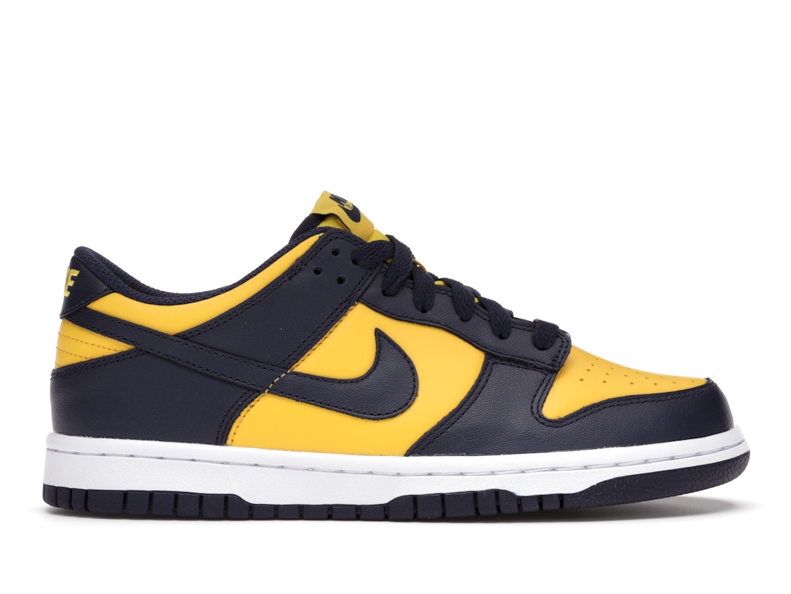 Nike Dunk Low Michigan Gs Cw1590 700 Nike Dunk Low Michigan Gs Cw1590 700