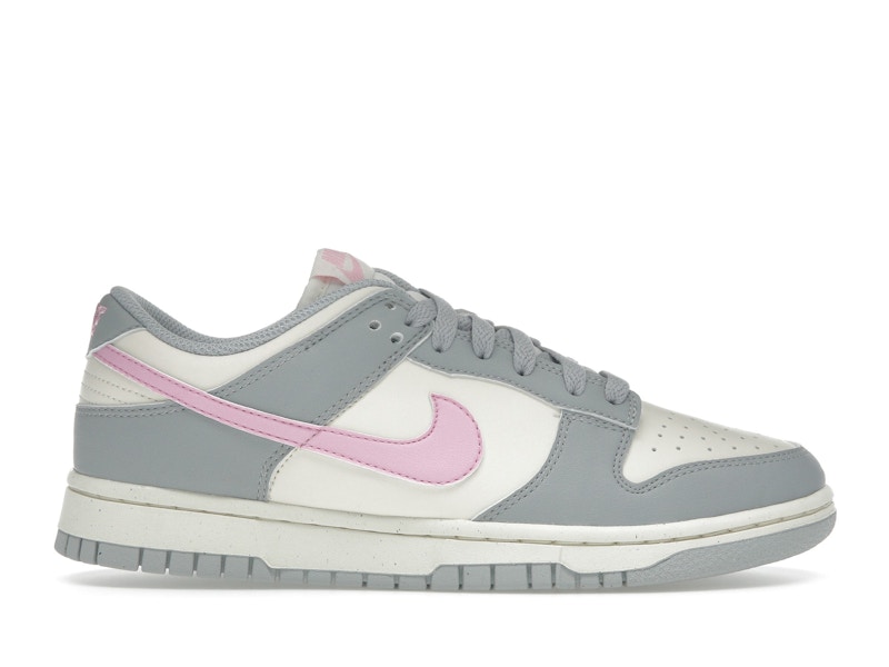 Nike メンズ シューズ US8 ピンク/グレー Nike Dunk Low Next Nature Light Smoke Grey Pink Rise